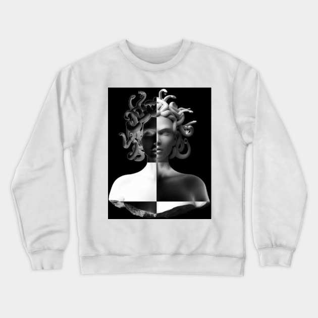 medusa head Crewneck Sweatshirt by Yurii